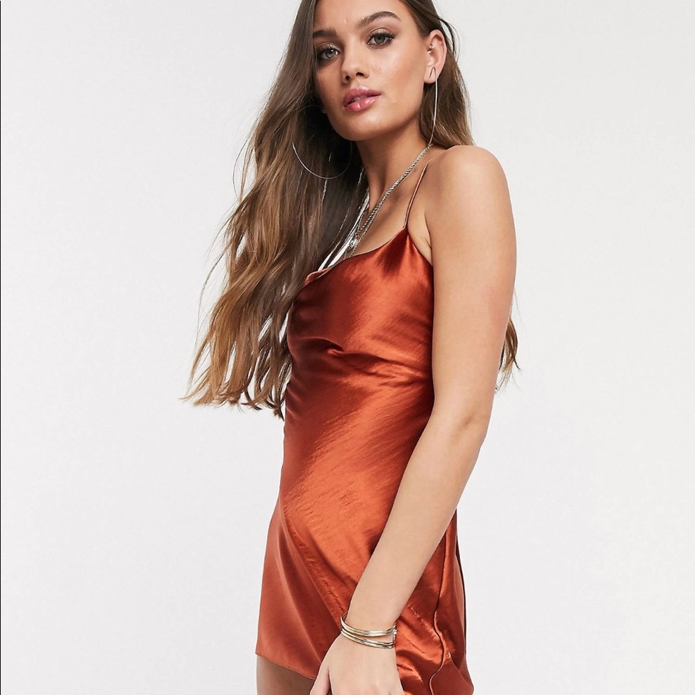 ASOS Design Petite Cami Mini Slip Dress